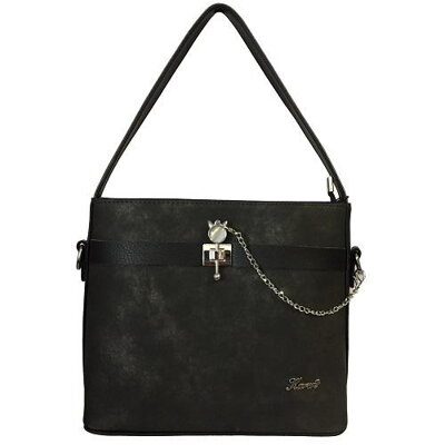 KAREN Collection - Malá stylová elegantní dámská kabelka 9297 černá
