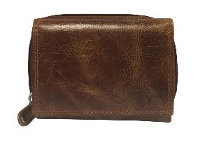 RICARDO - Malá dámská kožená peněženka R 705 hnědá
