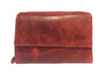 RICARDO - Dámská kožená peněženka R 706 červená
