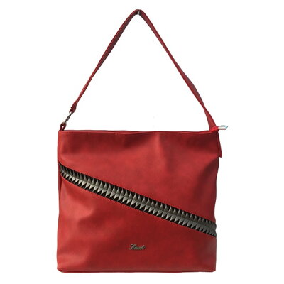 KAREN Collection - Stylová modní dámská kabelka 9325 červená 