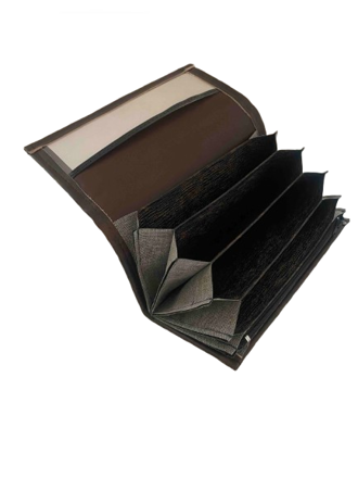 OK Číšnická peněženka -kasírka koženková hnědá OK Číšnická peněženka -kasírka koženková hnědá