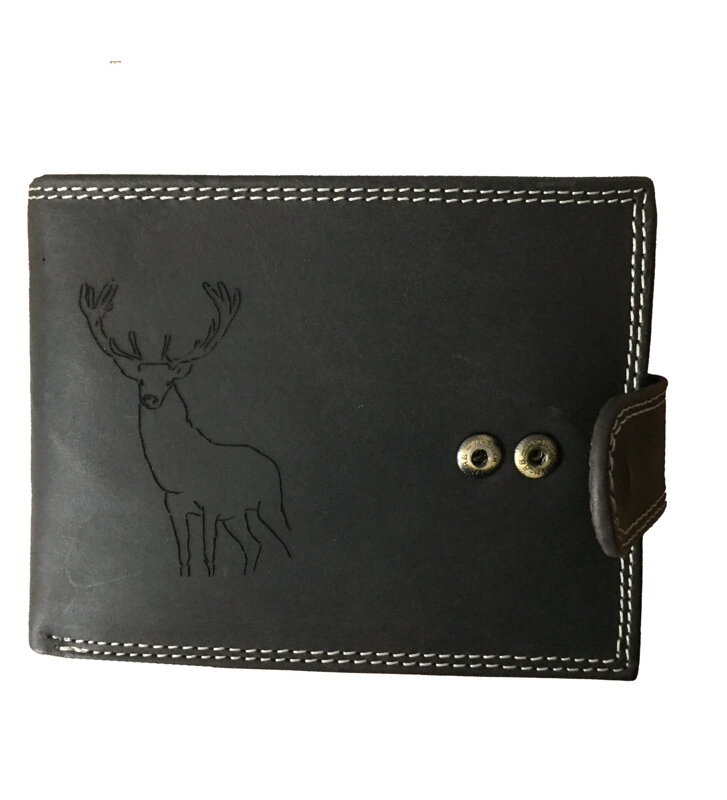 Pánská kožená peněženka Deer II 995  černá