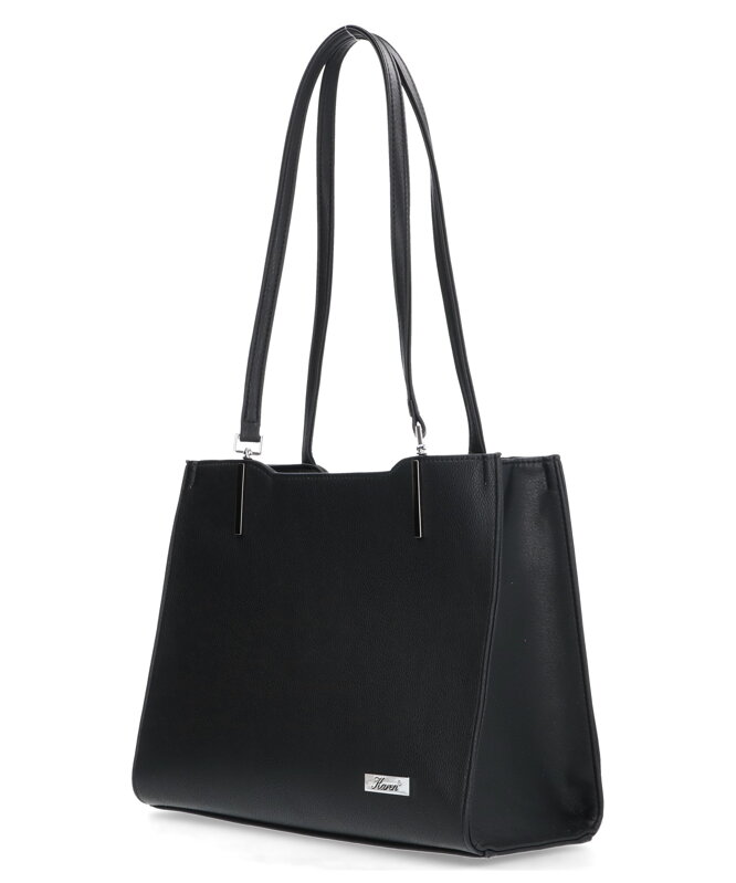 KAREN Collection - Elegantní dámská kabelka  N197 černá