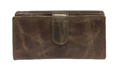 RICARDO - Dámská kožená peněženka R 732 tmavě  hnědá