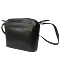 Collection Italy - Malá elegantní kožená dámská kabelka KK 160 černá