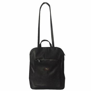 KAREN Collection - Praktická dámská kabelka / batoh N191 černá