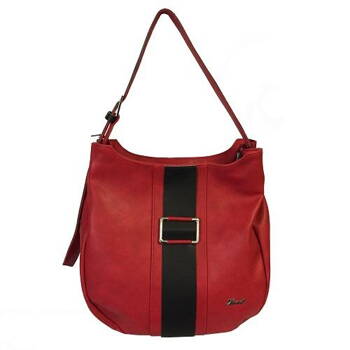 Karen Collection - Stylová modní dámská kabelka 1517 červená