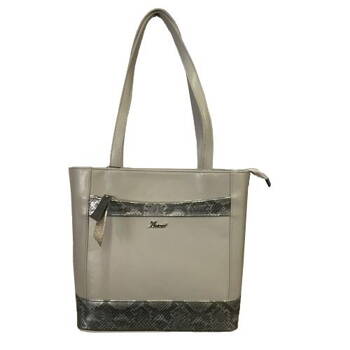 KAREN Collection - Elegantní dámská kabelka 9326 šedá