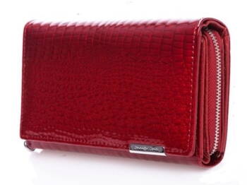 JENNIFER JONES dámská kožená peněženka 5261 červená 