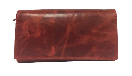 RICARDO - Dámská kožená peněženka R 741 červená