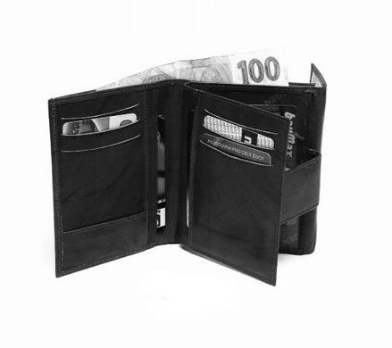 Lagen - dámská kožená peněženka PWL365 černá